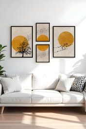 Wallity Huhu455-S Cuadros Decorativos Enmarcados Multicolor